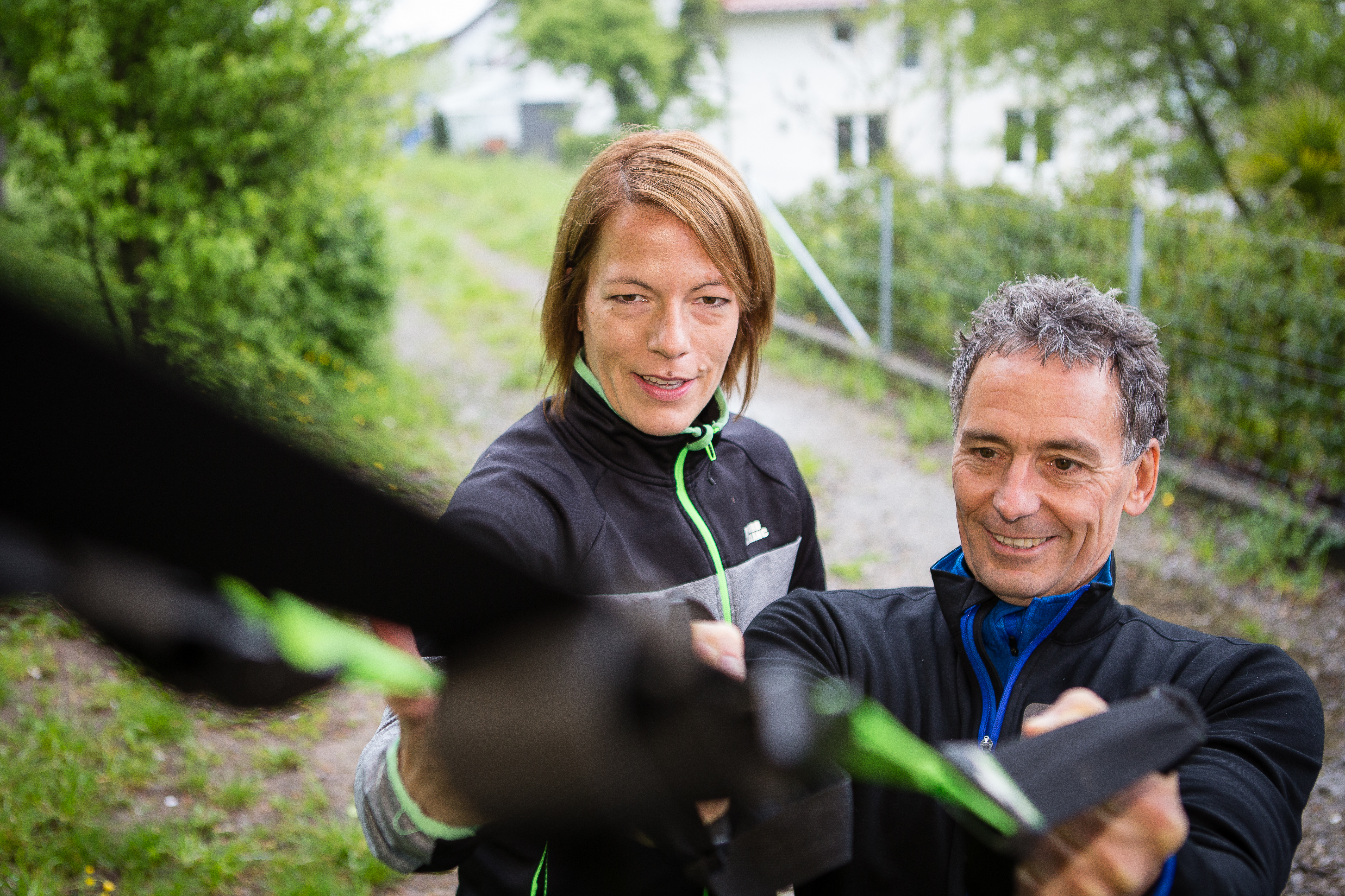 Personal Training mit Christine König aus Marbach. Foto: Dominik Thewes